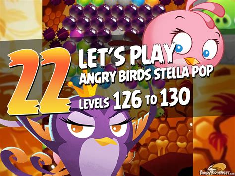 Angry Birds Stella Pop Levels 126 To 130 Walkthroughs Angrybirdsnest
