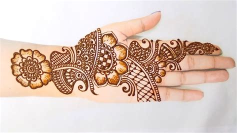 Very Easy And Simple Arabic Henna Designs New Easy Stylish Arabic