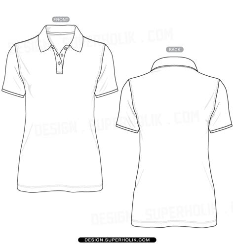 Blank Polo Shirt Template Printable Polo Shirt Design Templates