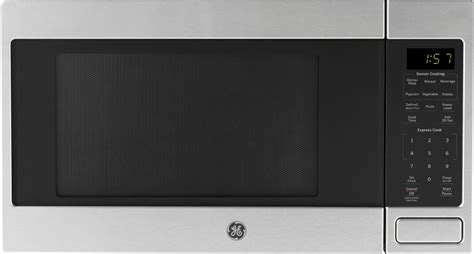 Ge 16 Cu Ft Microwave With Sensor Cooking Stainless Steel At