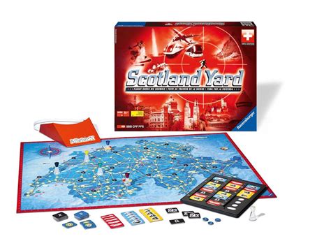Scotland yard , officially new scotland yard , is another name for the metropolitan police service, and is also the name of the building where it has its headquarters. Ravensburger Spiel Spiel Scotland Yard Swiss Edition ...