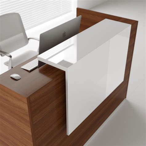Brown Wooden Reception Tables For Office At Rs 49200 In New Delhi Id