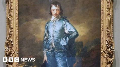 Blue Boy Gainsborough Painting Back On Display In London After 100 Years