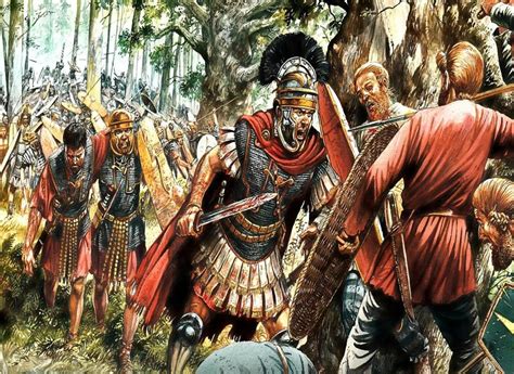 Battle Of Teutoburg Forest Ancient Rome Ancient History Ancient Art