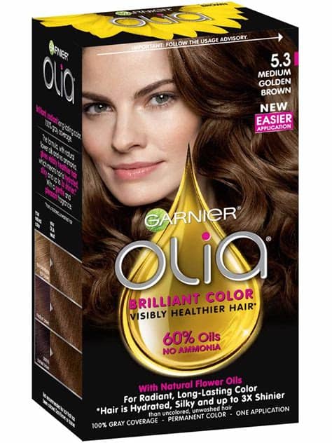 Blonde hair is often associated with youth and carefree days at the beach. Olia - Ammonia-Free Permanent Hair Color - Med Golden ...