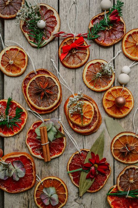 How To Make Dried Orange Christmas Decorations