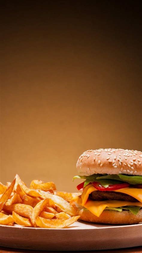 Burger And Fries Wallpapers Wallpaper Cave