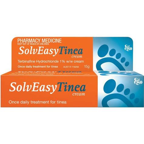 Buy Ego Solveasy Once Daily Tinea Treatment Cream 15g Online At Chemist