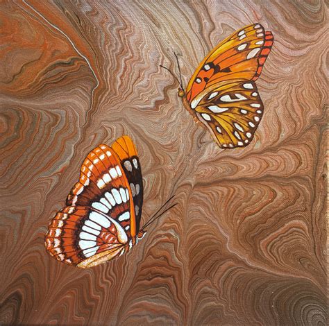 Red Sandstone And California Butterflies Fine Art Of Lucy Arnold