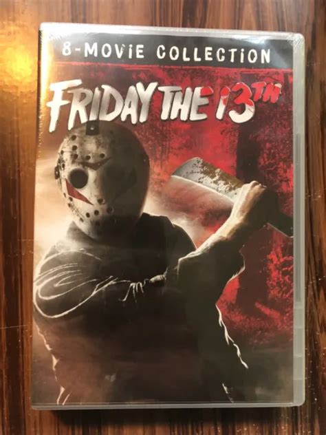 Friday The 13th The Ultimate Movie Collection Dvd 8 Disk Horror Set