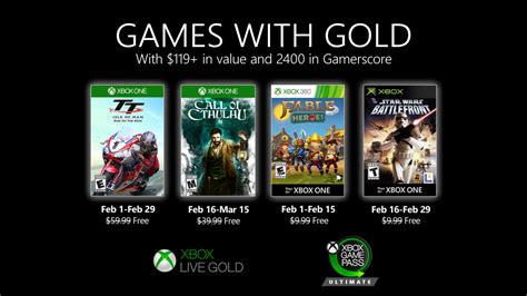 New Games With Gold For February 2020 Gizorama