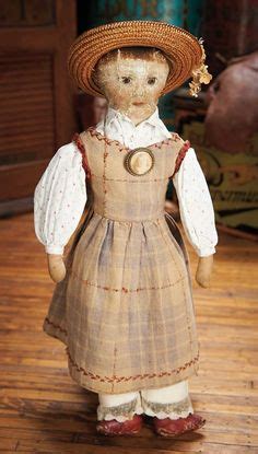 Theriault S American Cloth School Girl With Oil Painted Features 16