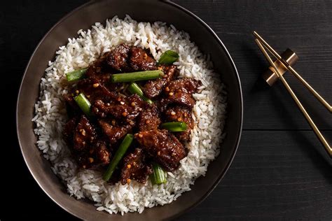 It's so simple to make and is even better than the original! Mongolian Beef Bowl - Lunch | P.F. Chang's