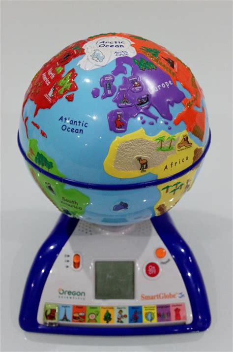 Oregon Scientifics Smartglobe Jr Interactive Talking World Globe Atlas