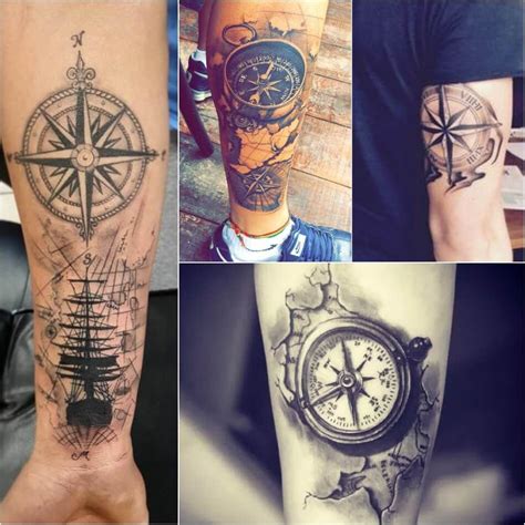 25 Cool Compass Tattoo Ideas And Designs