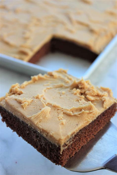 Texas Sheet Cake With Peanut Butter Frosting My Incredible Recipes