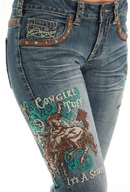 Style Cowgirl Cowgirl Tuff Jeans Western Jeans Cowgirl Bling