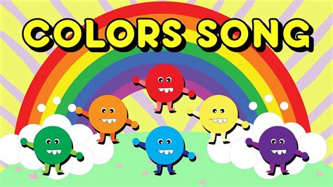 Rainbow Colors Song With Dylan And Lazer Kids Nursery Rhymes Learn