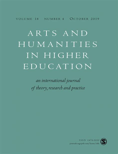 Buy Arts And Humanities In Higher Education Journal Subscription Sage