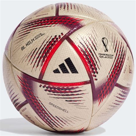 Adidas 2022 World Cup Al Hilm Official Match Ball Gold Metallic Maro