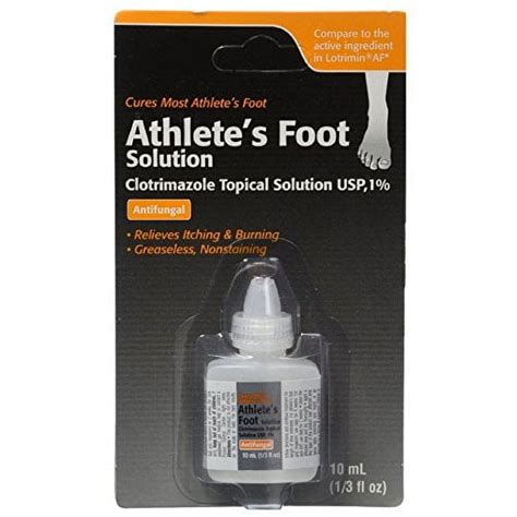 Clotrimazole Clotrimazole Af Antifungal Athletes Foot Topical Solution