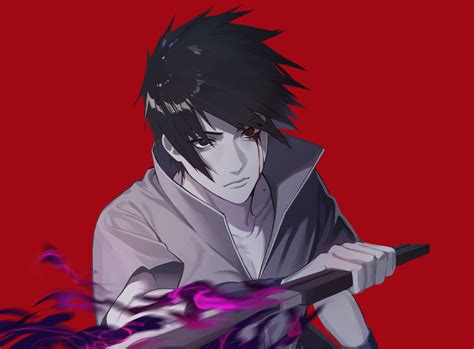 1900x1400 Sasuke Uchiha Hd Naruto Minimal 1900x1400 Resolution