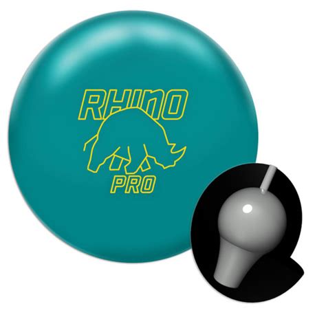 Brunswick Teal Rhino Pro Bowling Ball Free Shipping