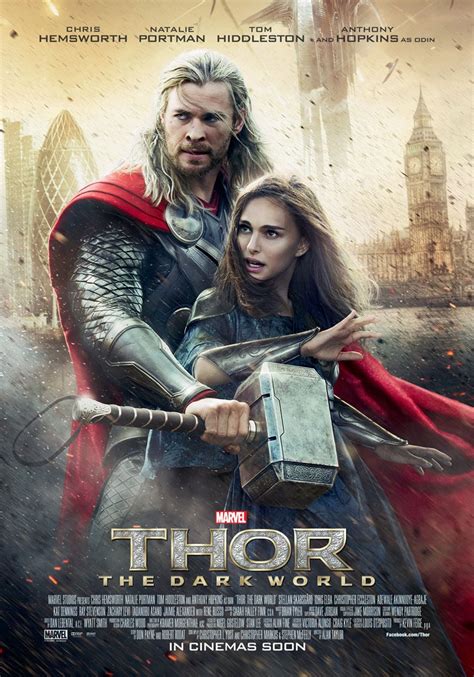 Thor The Dark World Posters Thor And Jane Foster Visit London