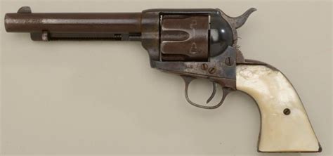 Well Worn Colt Saa Revolver Blackpowder Frame 45 Cal