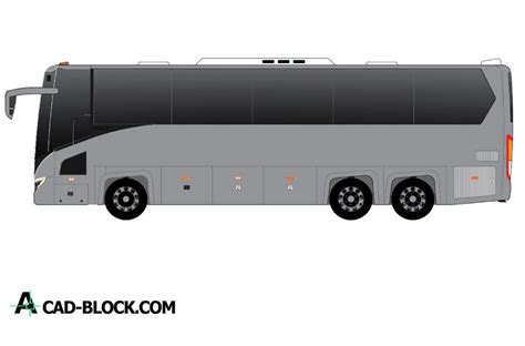 Cad Bus Scania Dwg Bus Cad In Aitocad 2d Download For Free