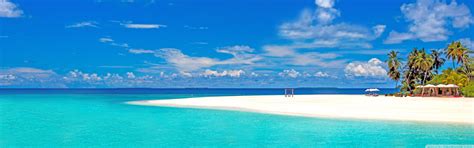 Widescreen Dual Monitor Beach Wallpapers Top Free