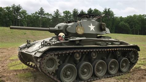 M24 Chaffee Tank Driving Experience American Heritage Museum Hudson
