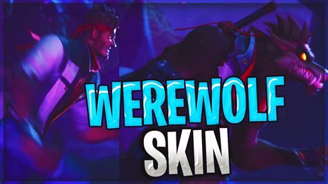 Fortnite Season 6 Werewolf Skin Gameplay First Look Reveal Youtube