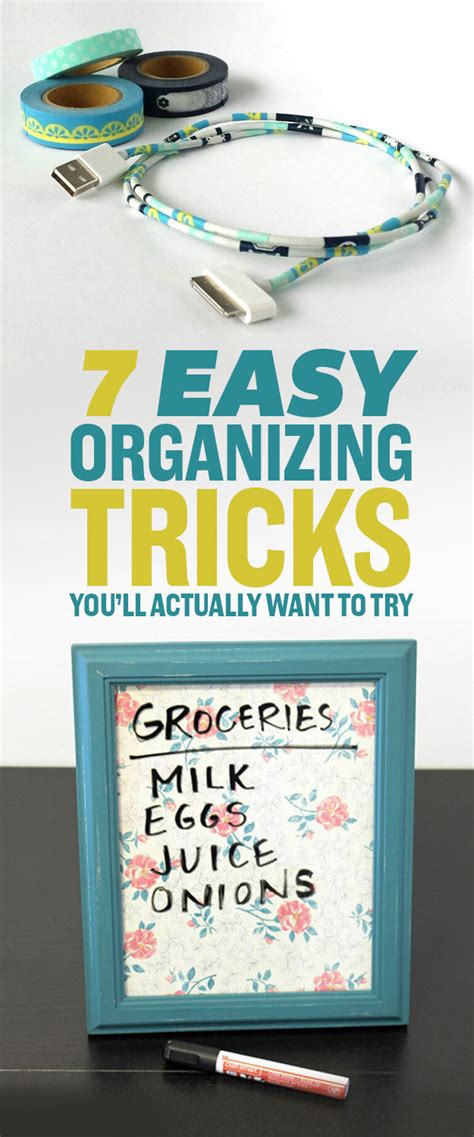 7 Easy Organizing Tricks Youll Actually Want To Try
