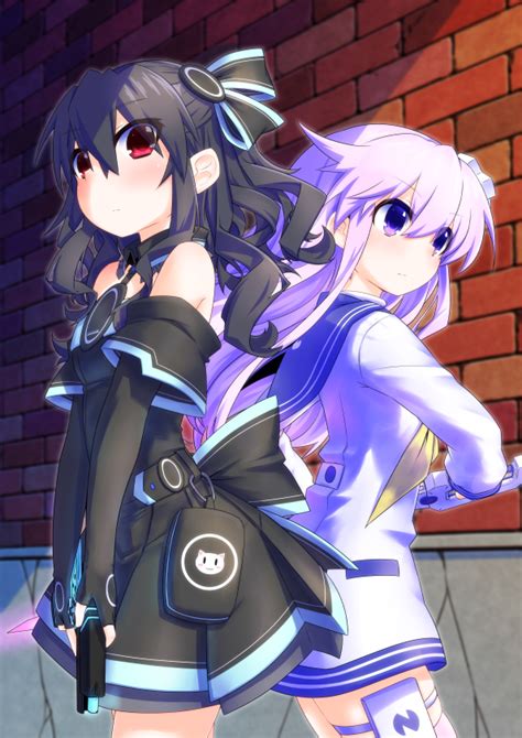 Nepgear And Uni Neptune Drawn By Mizunashi Second Run Danbooru