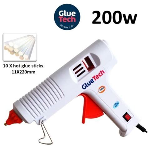 200w Hot Melt Glue Gun Kits Professional Glue Sticks Craft Diy Hobby
