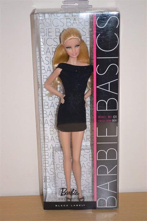 Black Label Barbie Basics Collection Model Barbie