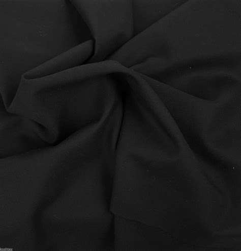 Black Wool Fabric By The Yard And Wholesale