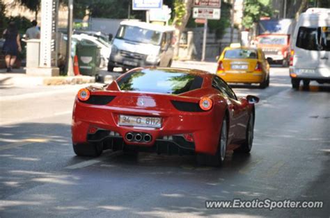 Ferrari 458 Italia Spotted In Istanbul Turkey On 07122011