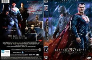Batman VS Superman A Origem Da Justiça Capa Filme DVD Batman vs