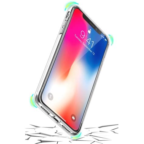 Coque Transparente Iphone X Xs Protection Souple Fine Facile à Enlever