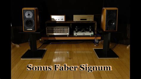The loudspeaker born from the heart of sonus faber: Sonus Faber Signum LUXKIT A3550 UESUGI U・BROS・JUNIOR-2 ...