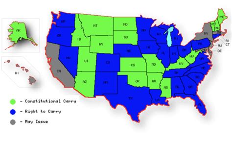 Constitutional Carry States Map 2023 World Map