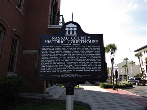 Fernandina Beach Florida The Historic Nassau County Court Flickr