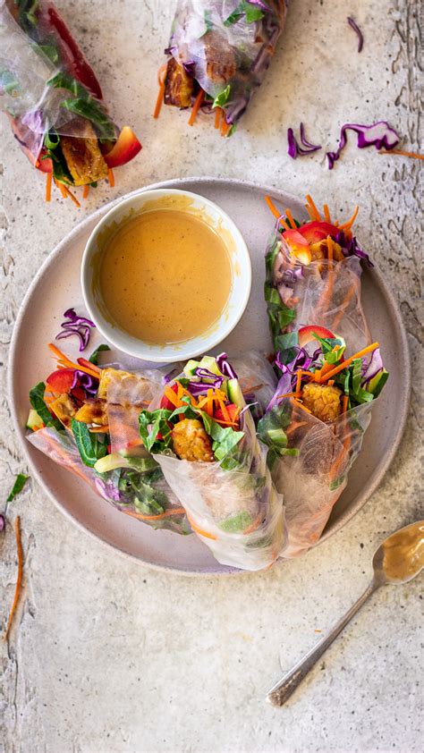 Vegan Spring Rolls Vancouver With Love