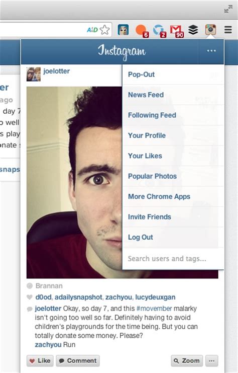 Instagram For Chrome Brings The Best Of Instagram To The Browser Omg