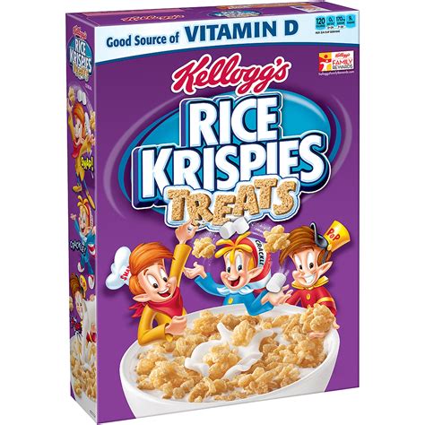 Kelloggs Frosted Krispies Toasted Rice Cereal 125 Oz