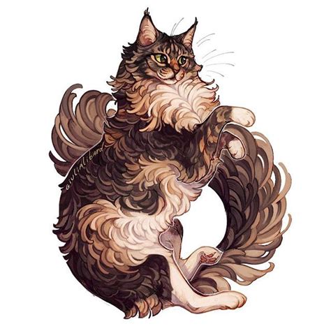 Giulialibard · Instagram 照片和视频 Warrior Cat Drawings Animal Drawings