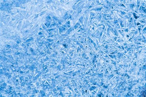 Ice Crystals Texture Background Stock Photo Image Of Frosted Closeup