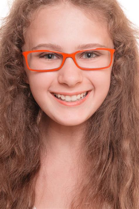 Girl With Reading Glasses Stock Photo Image Of Looking 31945686